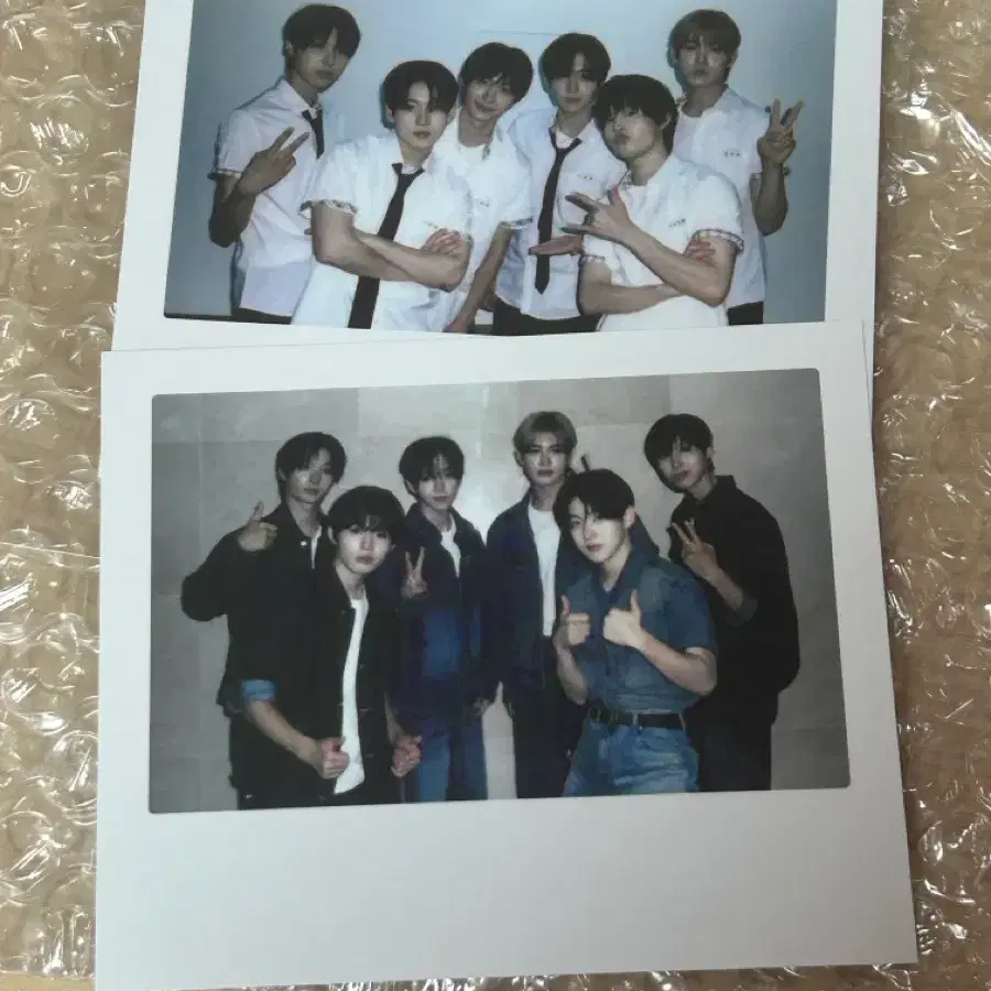 킥플립 메이크스타 260801 영통 당첨자 특전 단체 폴라로이드