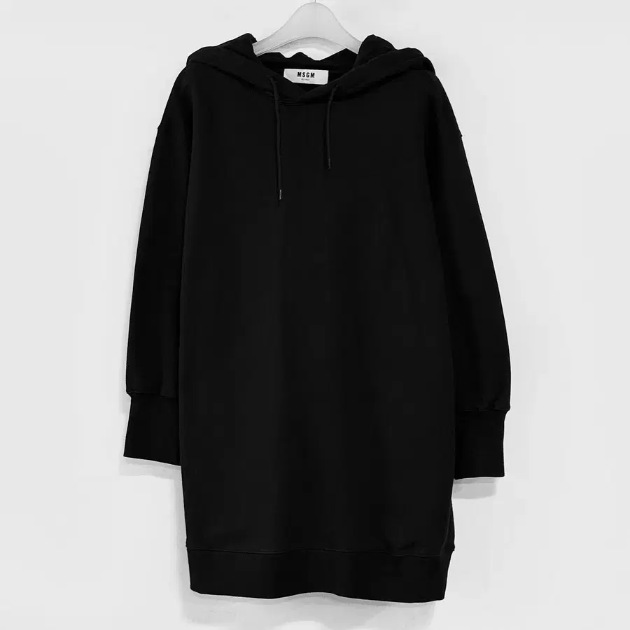 MSGM 후드 로고 스웨트원피스