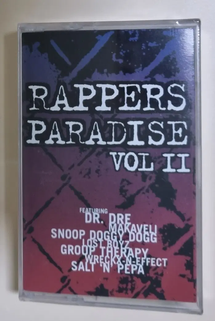 힙합 Rappers Paradise Vol.2 (미개봉 카세트테이프) 닥터 드레/스눕 도기 독