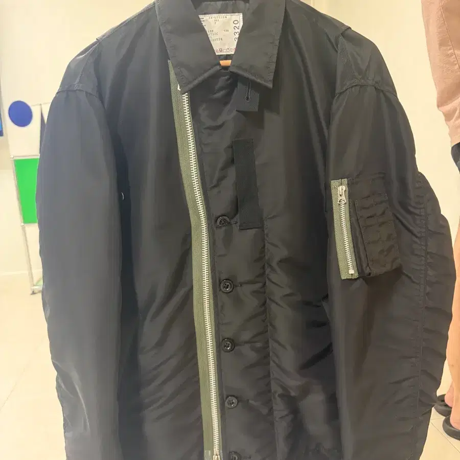 사카이 sacai 레이어드 블루종 2 size