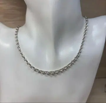 실버925 아즈키 체인 45cm 와이드 체인 silver925 목걸이