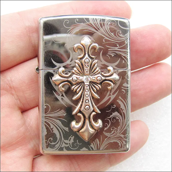 zippo 지포 트라이벌 크로스(Tribal Cross) 라이터 (717)