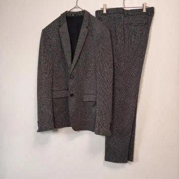 새상품급 ZARA 트위드 셋업 스트레치 수트