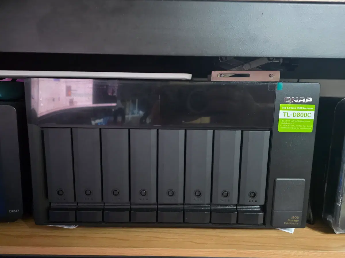 QNAP 큐냅 TL-D800C 8베이 DAS 확장유닛
