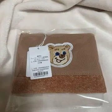 올드 테디 와펜 파우치 (베이지)