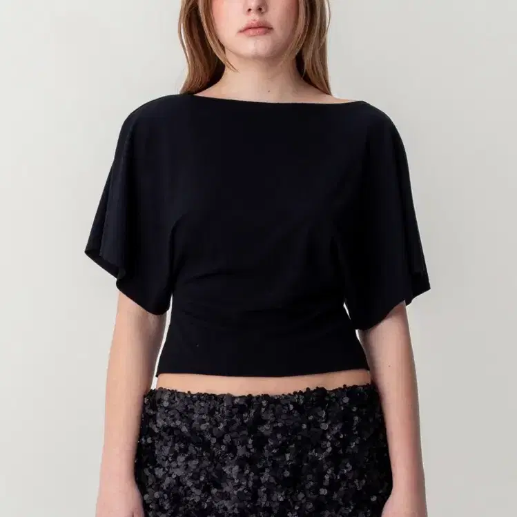 Glowny core half tee black/m