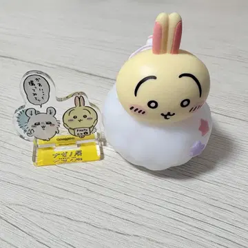 치이카와 나가노전 아크릴 스탠드 구름 위에서 잠자는 라이트 토끼 2점