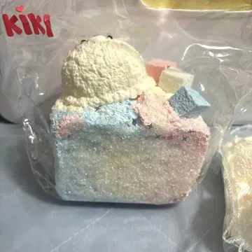 kikisquishy 곰 아이스 샤리 토스트 얼음 버터