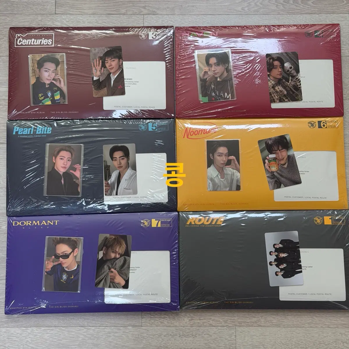 Enhypen The Blis Day1 LD Unreleased Photocard Poca Engine Zone Broadcast Pre-order Benefit Seasons Greetings Engine Bong