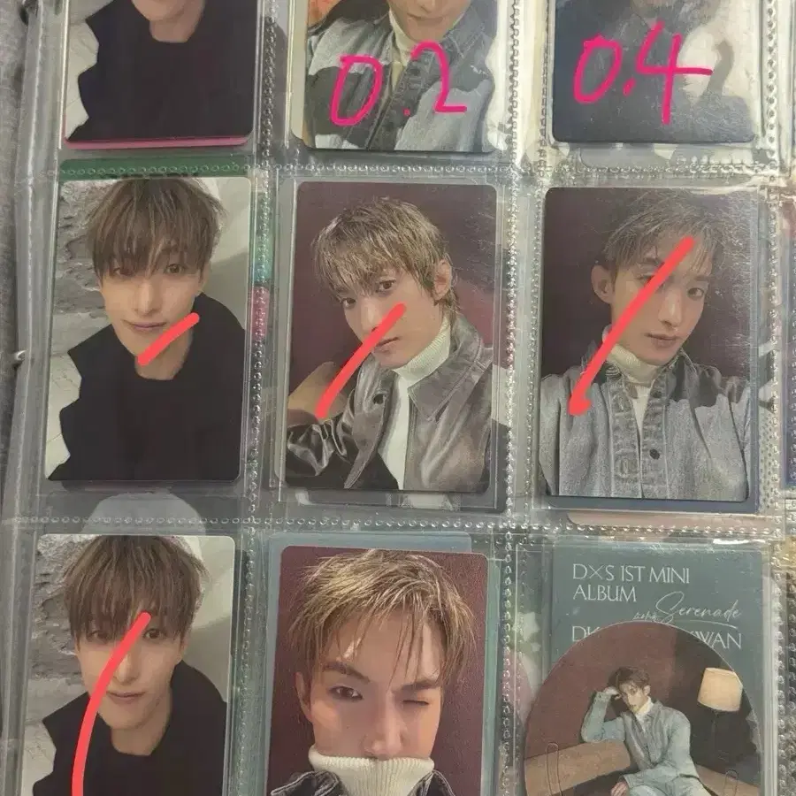 세븐틴 포토카드 도겸 슈아 민규 호시 우지
