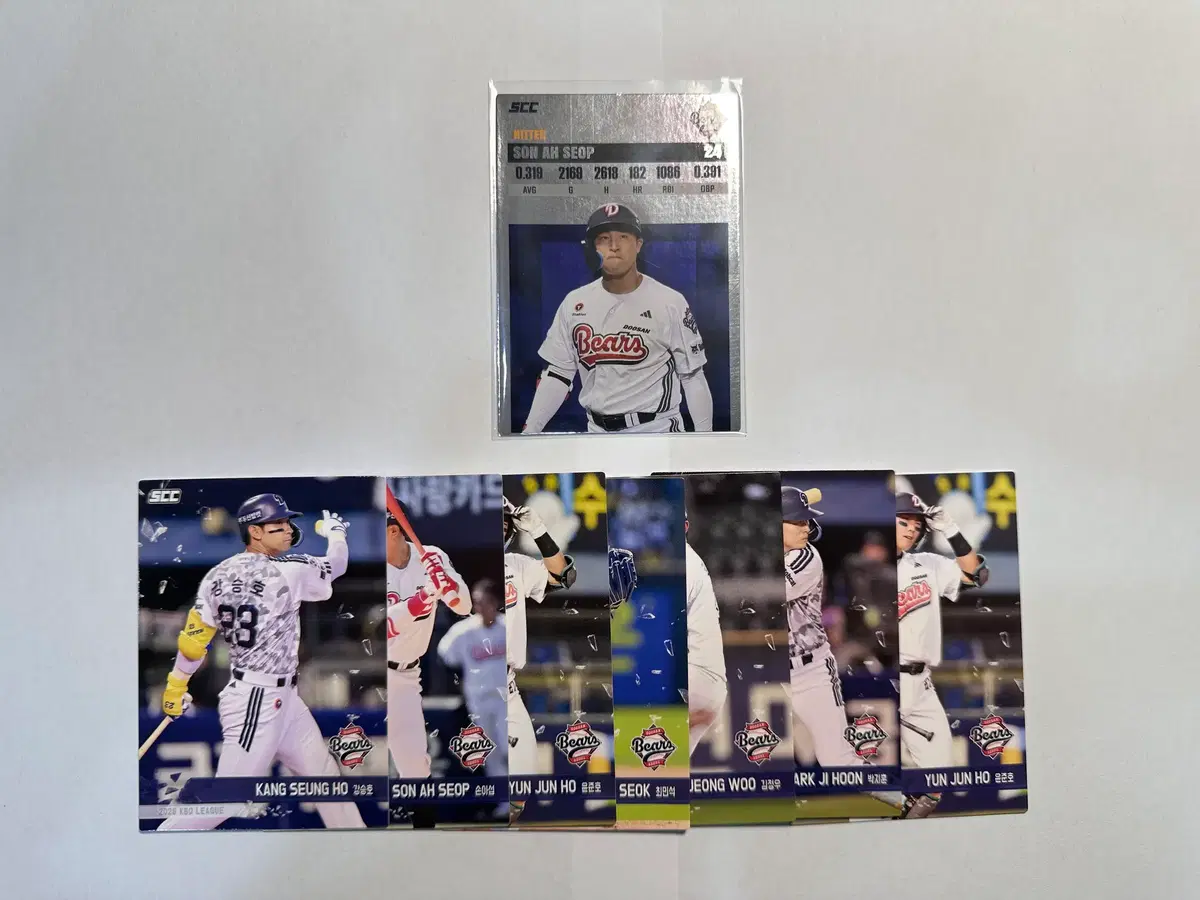 2026 KBO 오피셜 컬렉션 카드 플러스 두산 일괄 판매합니다~!!