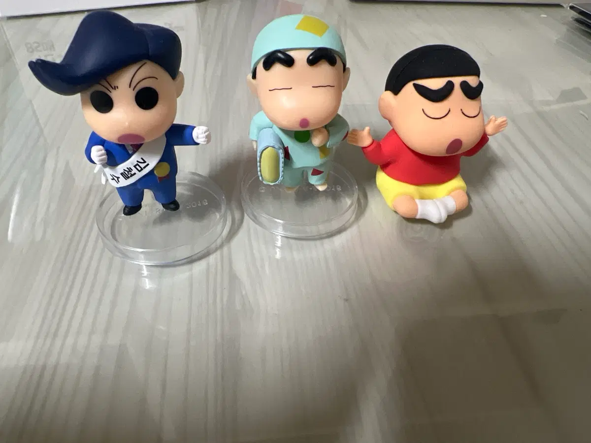 짱구 피규어 3종 일괄판매