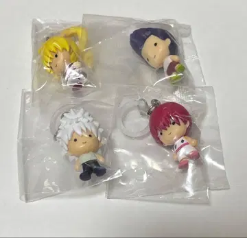 HUNTER x HUNTER 메지루시 액세서리 g.i편 4종 세트