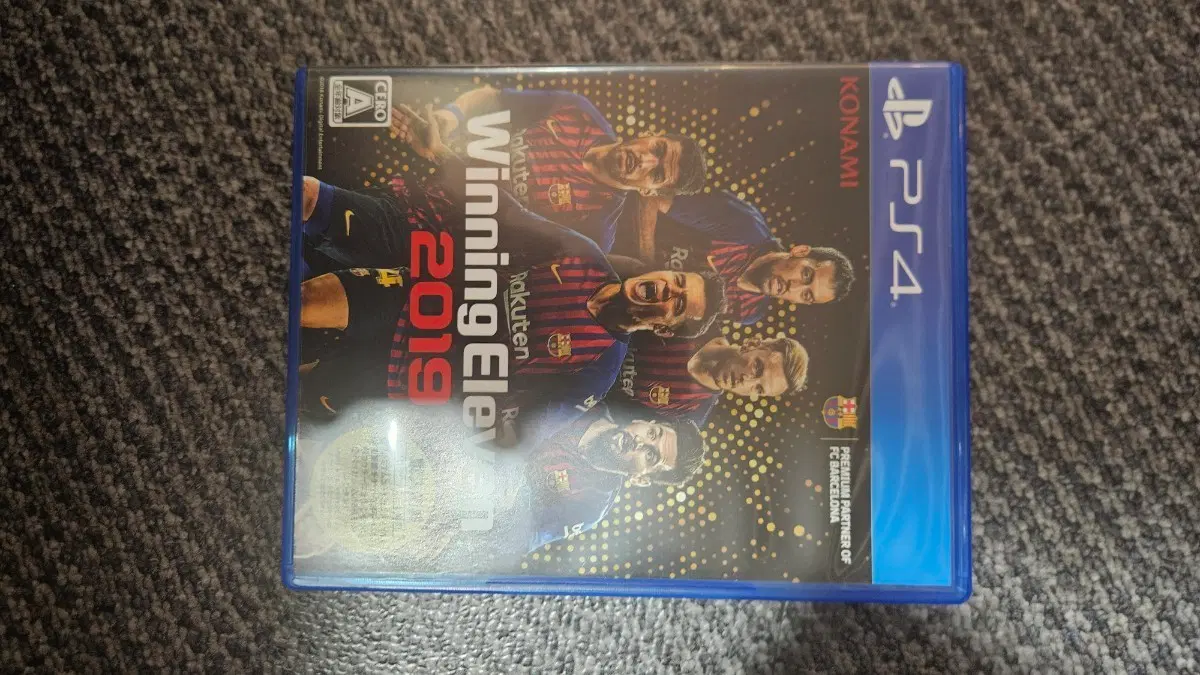 위닝 일레븐 2019 PS4 게임 영어지원 일판