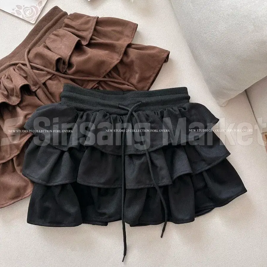 [빠른발송] 인기_크럼블 캉캉 치마 y2k 미니스커트 러블리 가을