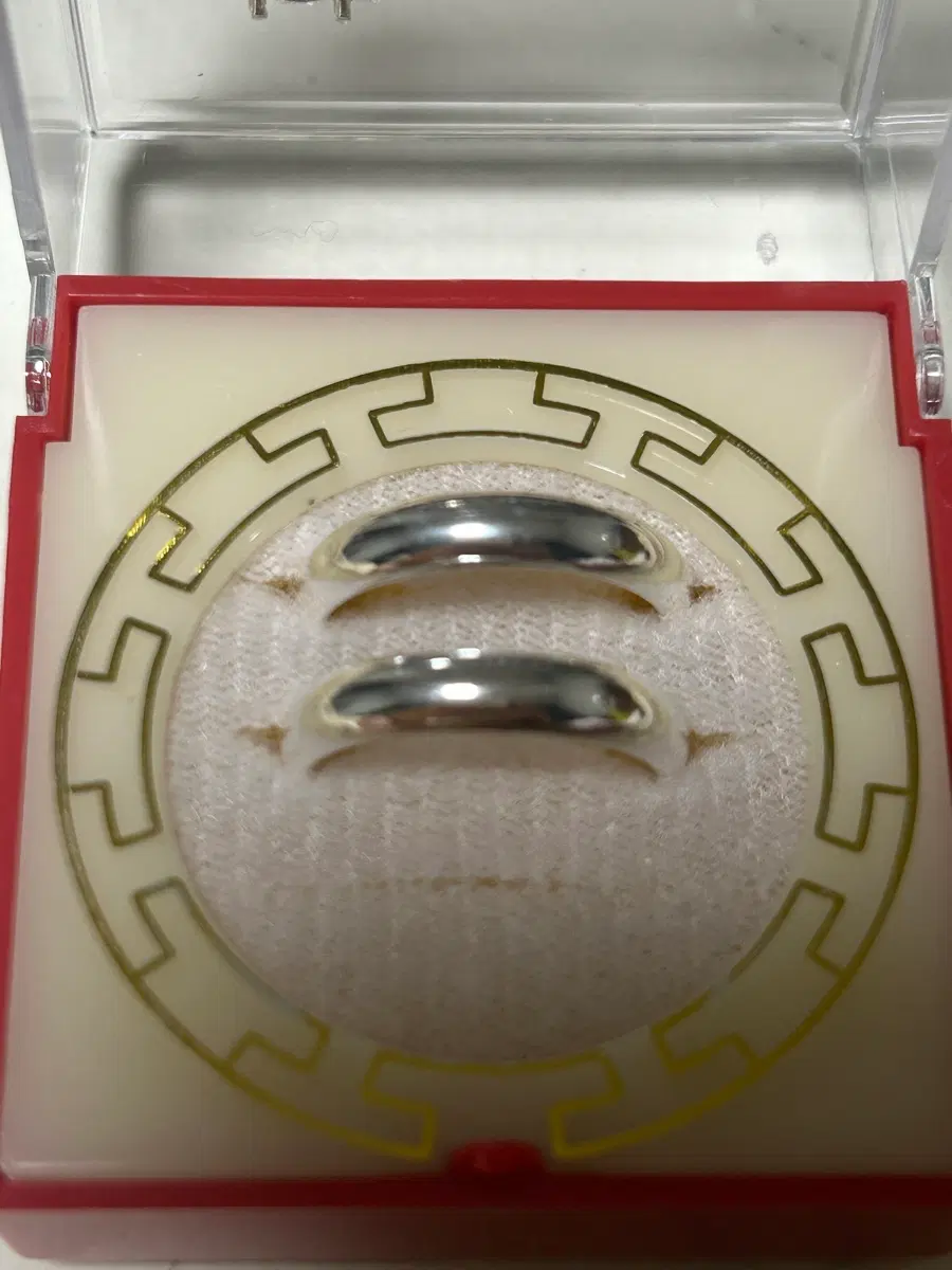 1+1 실버 엥게이지 4mm 12호