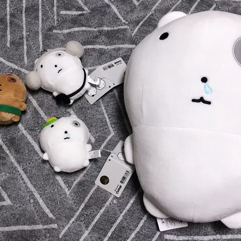 눈멍냥이(콧물멍이인형, 키링3종) 세트
