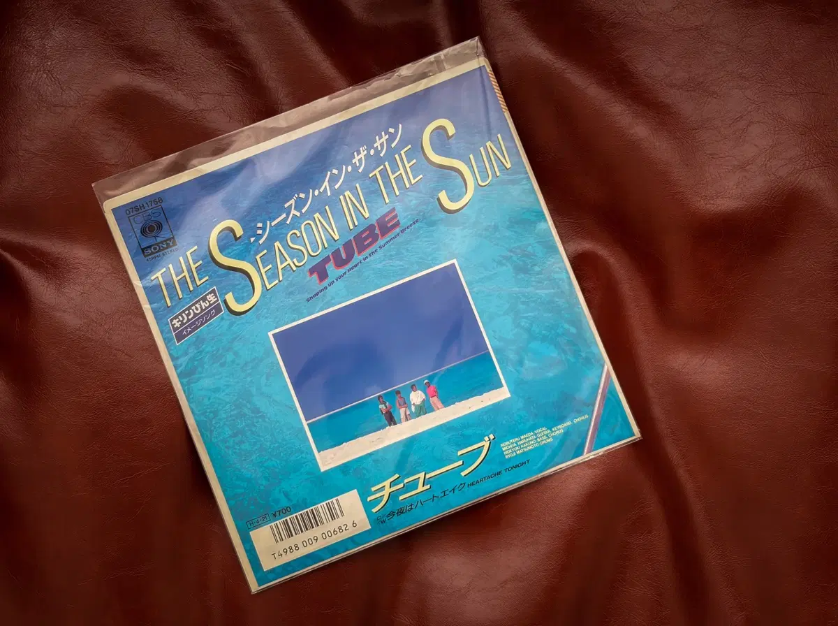 TUBE 시즌인더선 7인치싱글 Season in the sun 뉴진스하니 LP 레코드