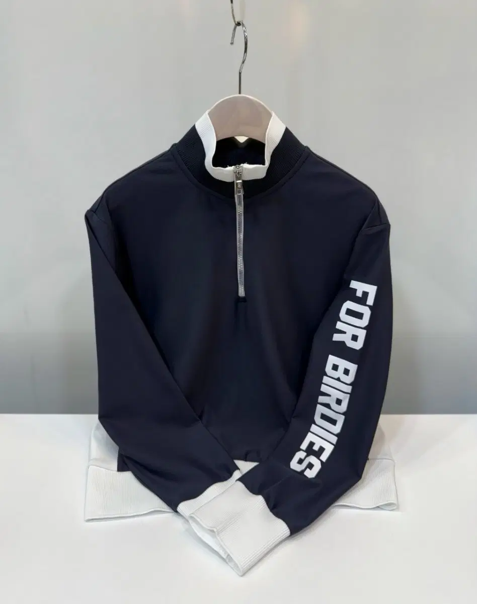 (@땡처리)G4 여성 배색 반집업 미들러 셔츠