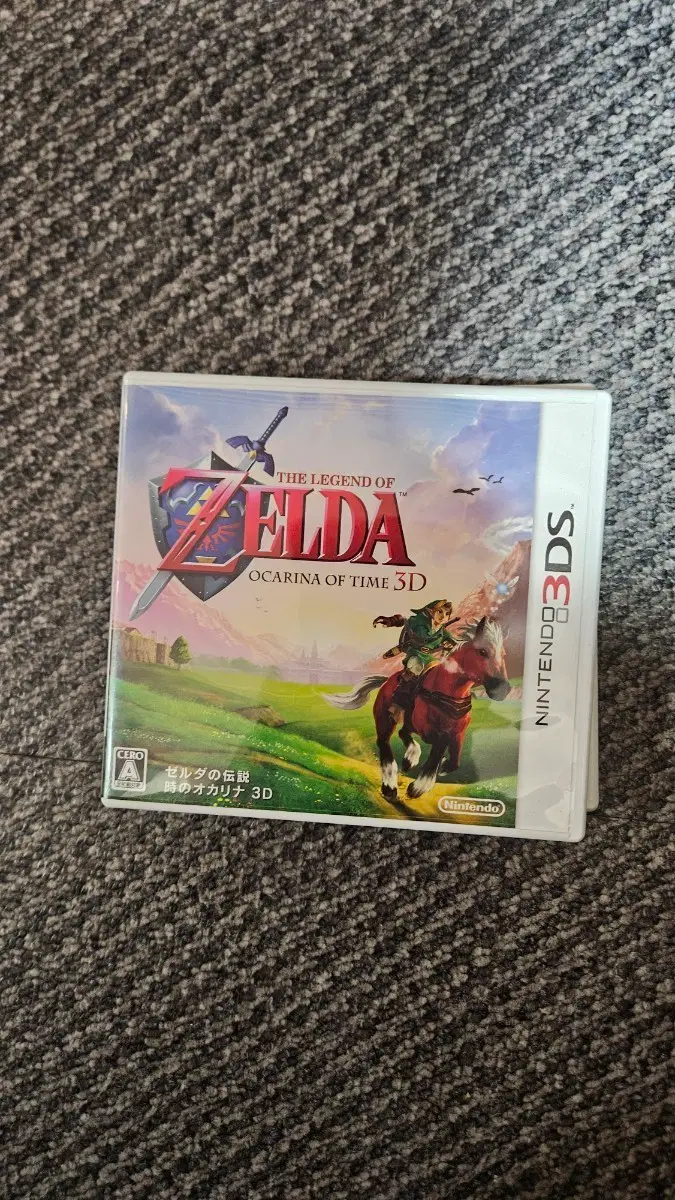 젤다의 전설 시간의 오카리나 3D 닌텐도 3DS 게임 일판