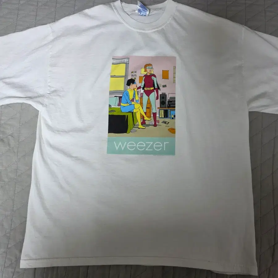 [XL] 00s 위저 WEEZER HOOPTIE 투어 밴드티