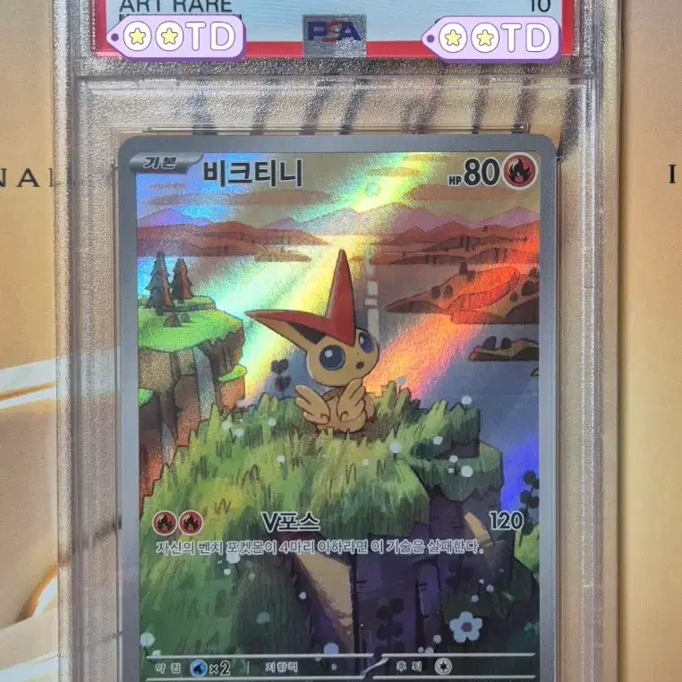 포켓몬 PSA10 포켓몬카드 등급카드 한글판 2025 비크티니 AR