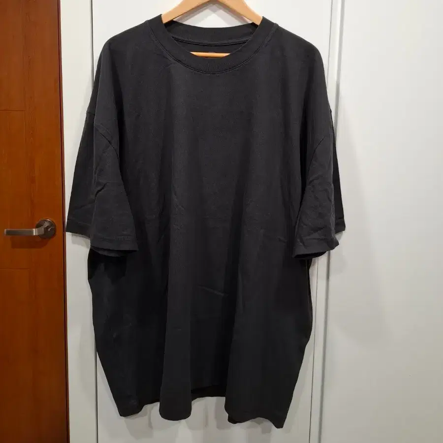 빅사이즈 오버핏 블랙 반팔티 4XL(새상품)