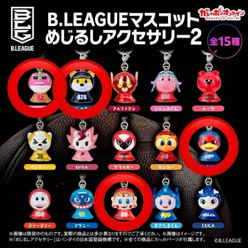 B.LEAGUE 메지루시 액세서리 가챠 비리그 B리그 세트