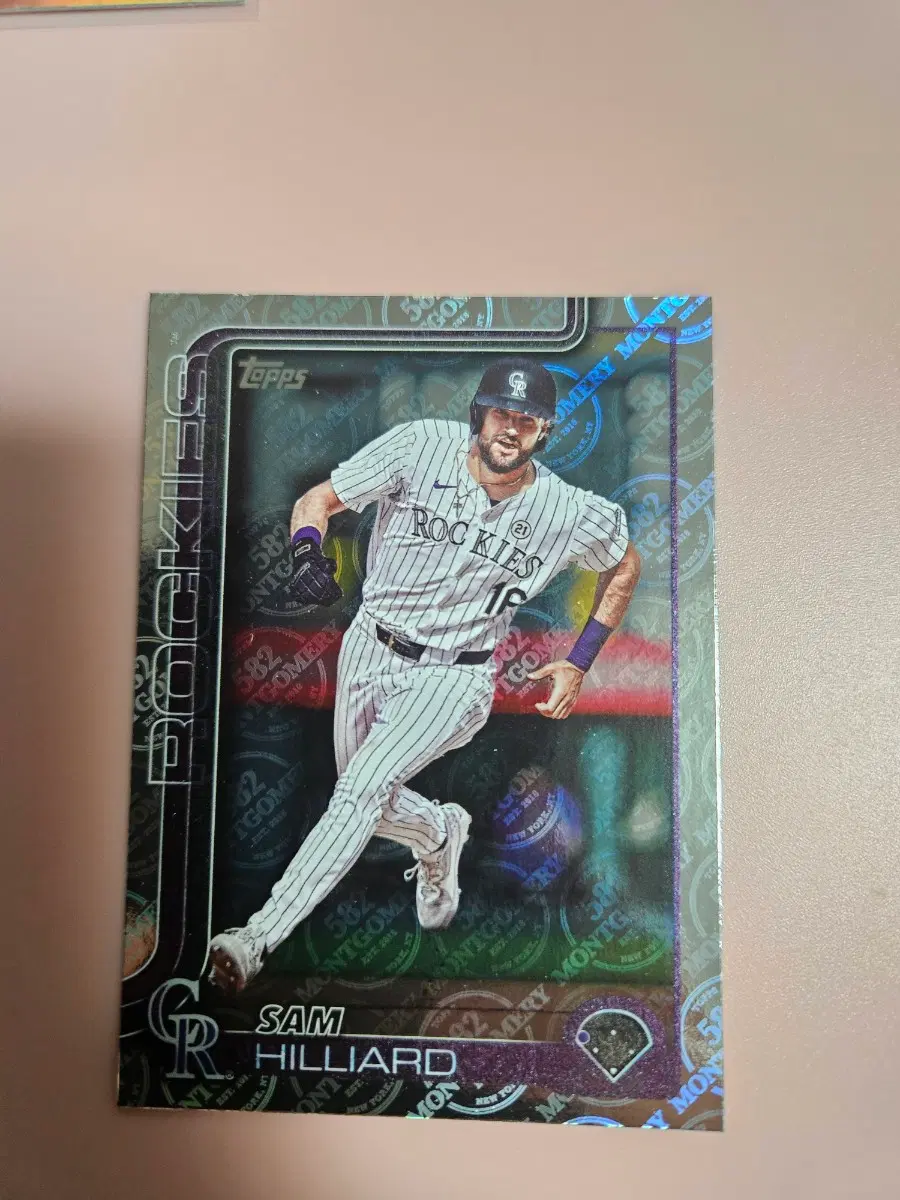 KT 용병)샘 힐리어드 2025 Topps Foil 카드
