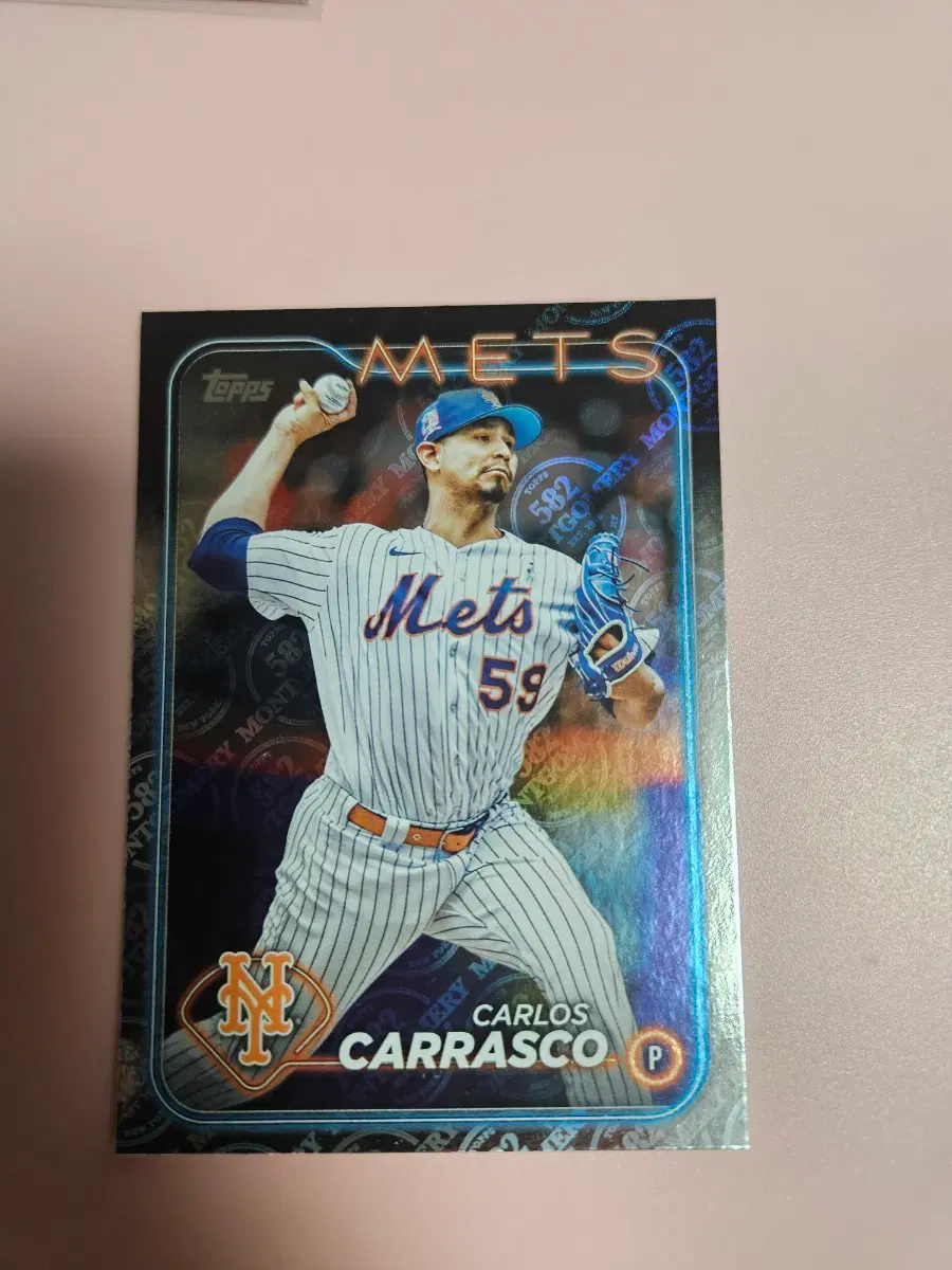 메츠 LG용병)카를로스 카라스코 2024 Topps Foil 카드