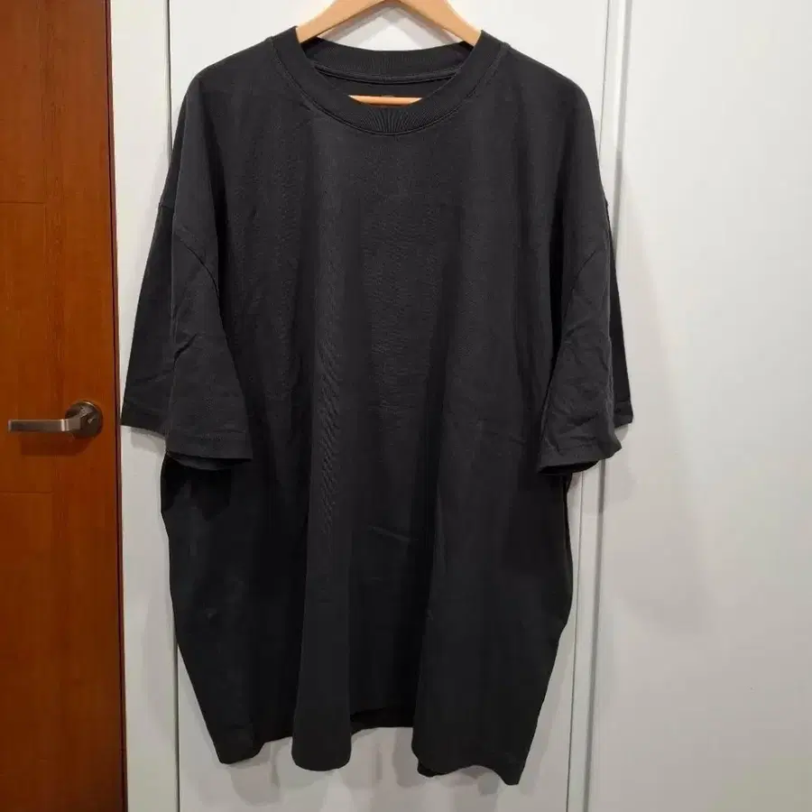 빅사이즈 오버핏 블랙 반팔티 4XL(새상품)