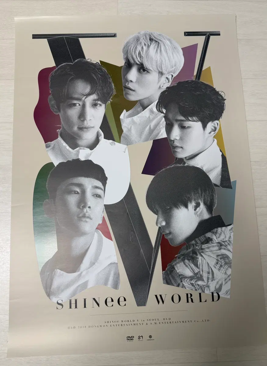 샤이니 콘서트 포스터 선나콘 포스터 양도
