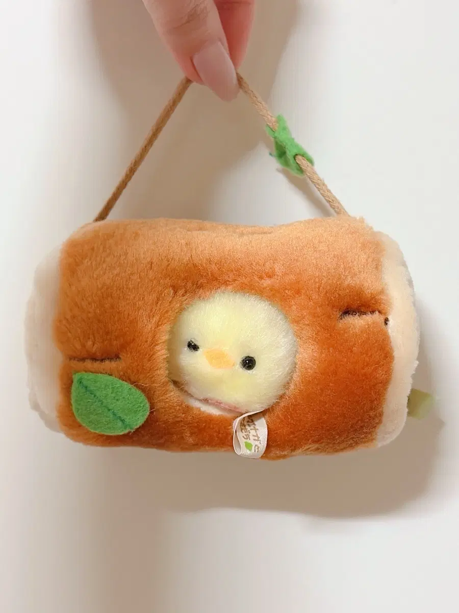 통나무 병아리인형