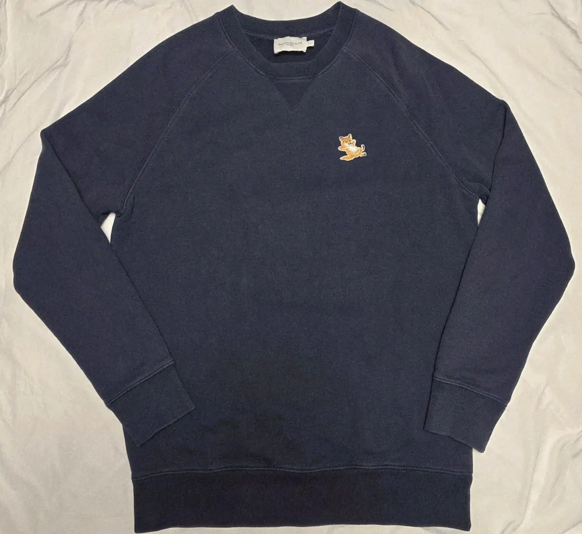 Maison Kitsuné Chillax Fox Sweatshirt Navy L
