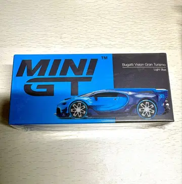 [새상품] MINI GT 1/64 부가티 비전 그랑 투리스모 블루