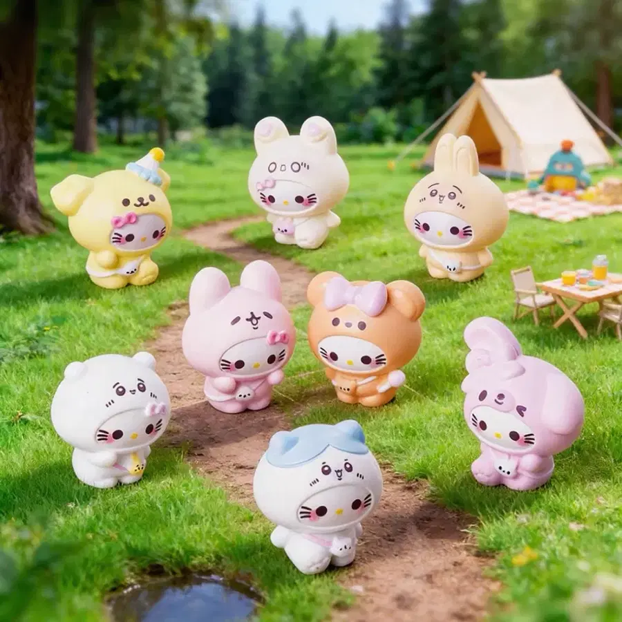 산리오 치이카와 피규어 8종