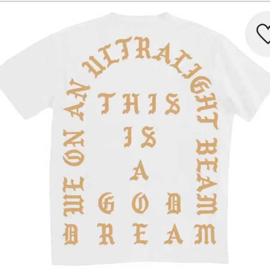 칸예웨스트 Ultralight beam San Francisco 2016 머천다이즈