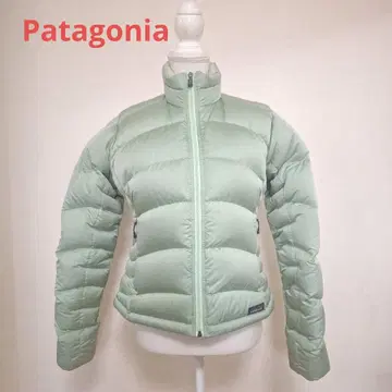 Patagonia 다운 자켓 S 구스다운 라이트 그린 푹신푹신