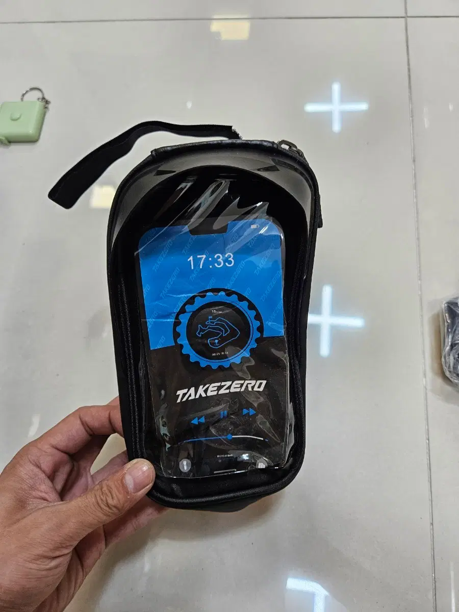 TAKEZERO 자전거 휴대폰 거치대 가방