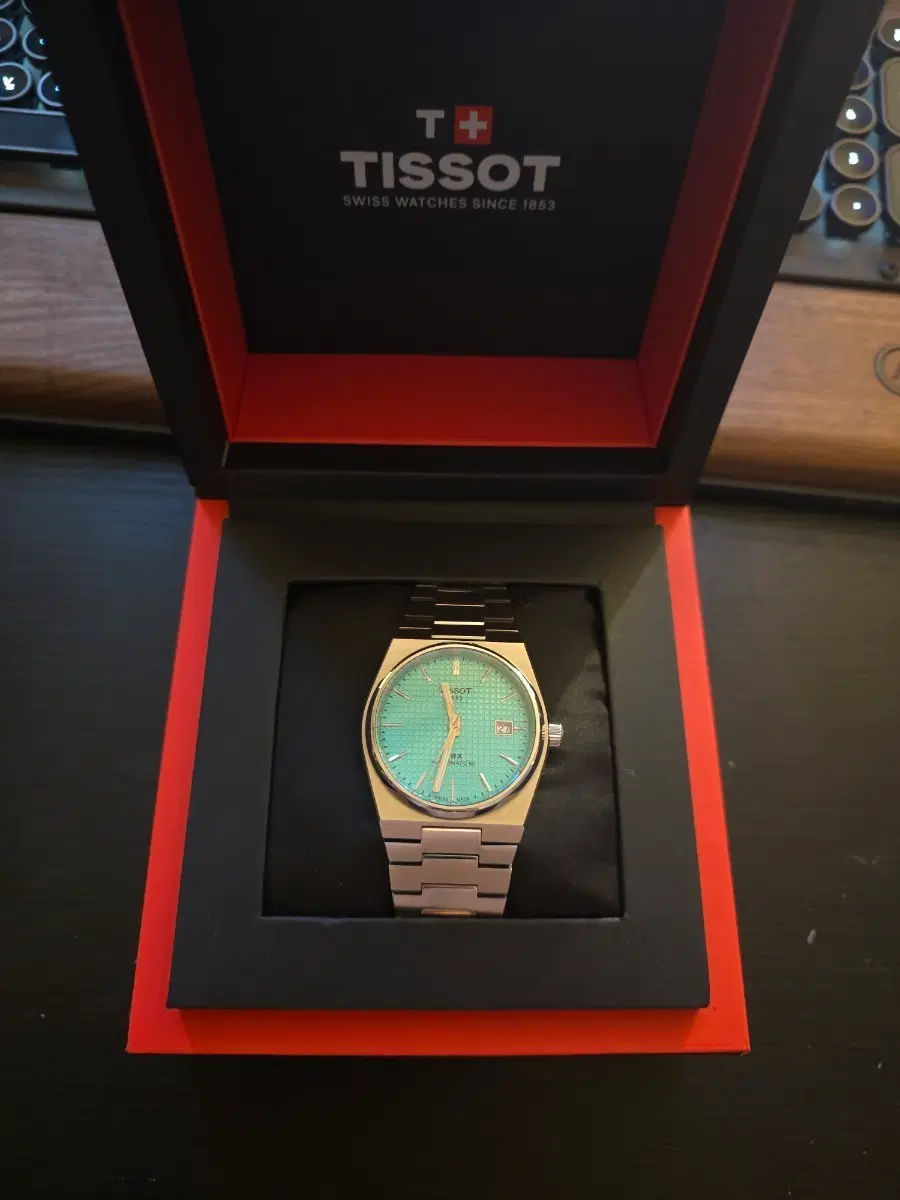 티쏘 PRX 오토 40mm 민트색 풀박스 판매합니다!!!
