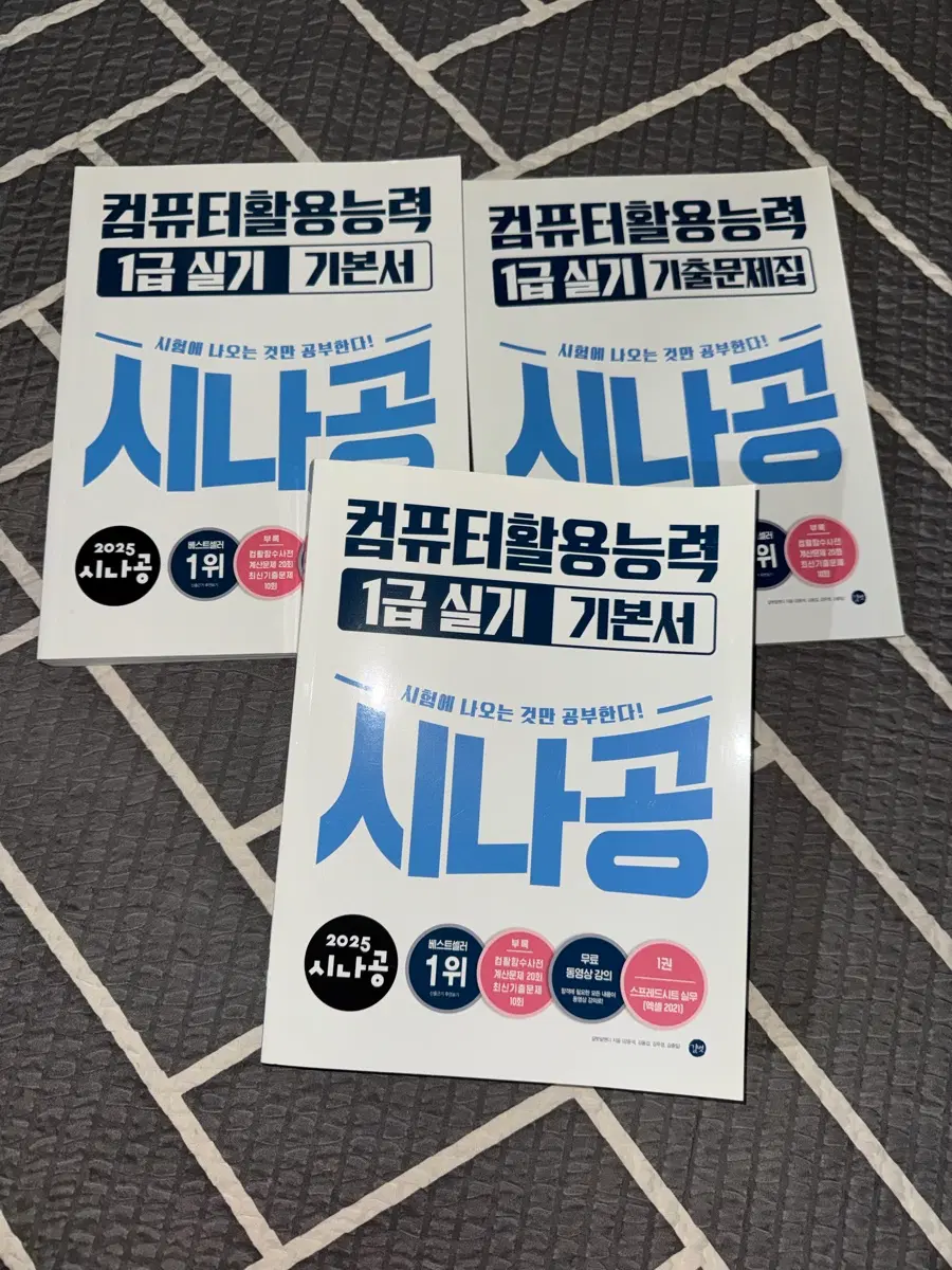 2025 시나공 컴퓨터활용능력 1급 실기 기본서