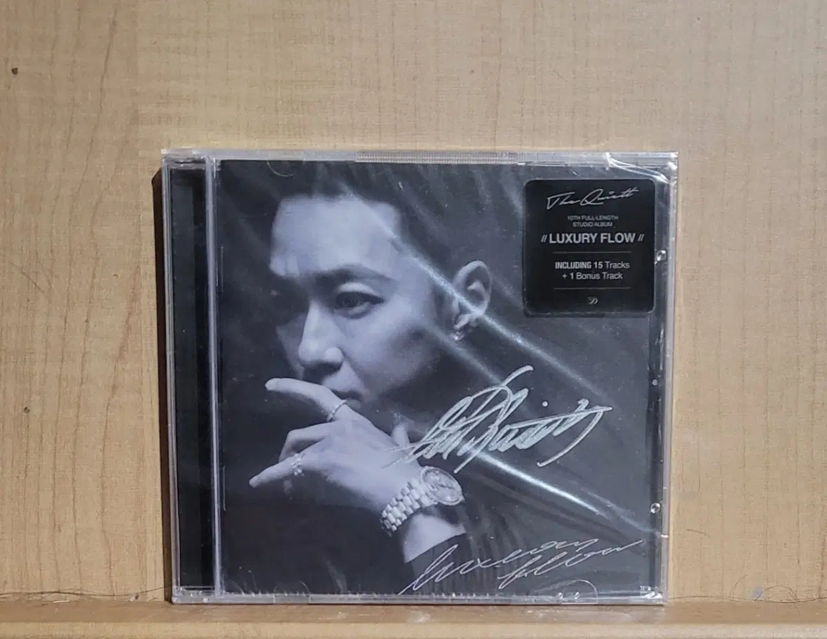 더 콰이엇(The Quiett) Luxury Flow 한정 사인반 미개봉 CD