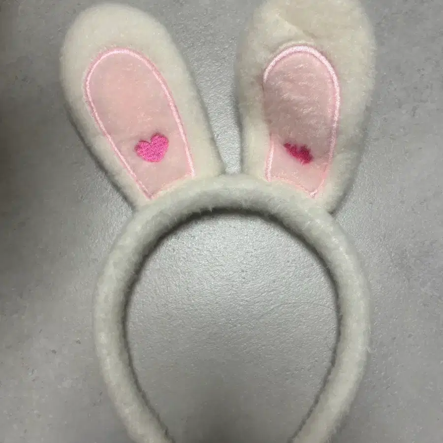 서울랜드 머리띠 토끼 코스프레