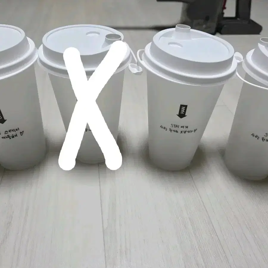 스키즈 스트레이키즈 디스앤댓 팝업 특전 리유저블컵 승민 한 한지성 창빈