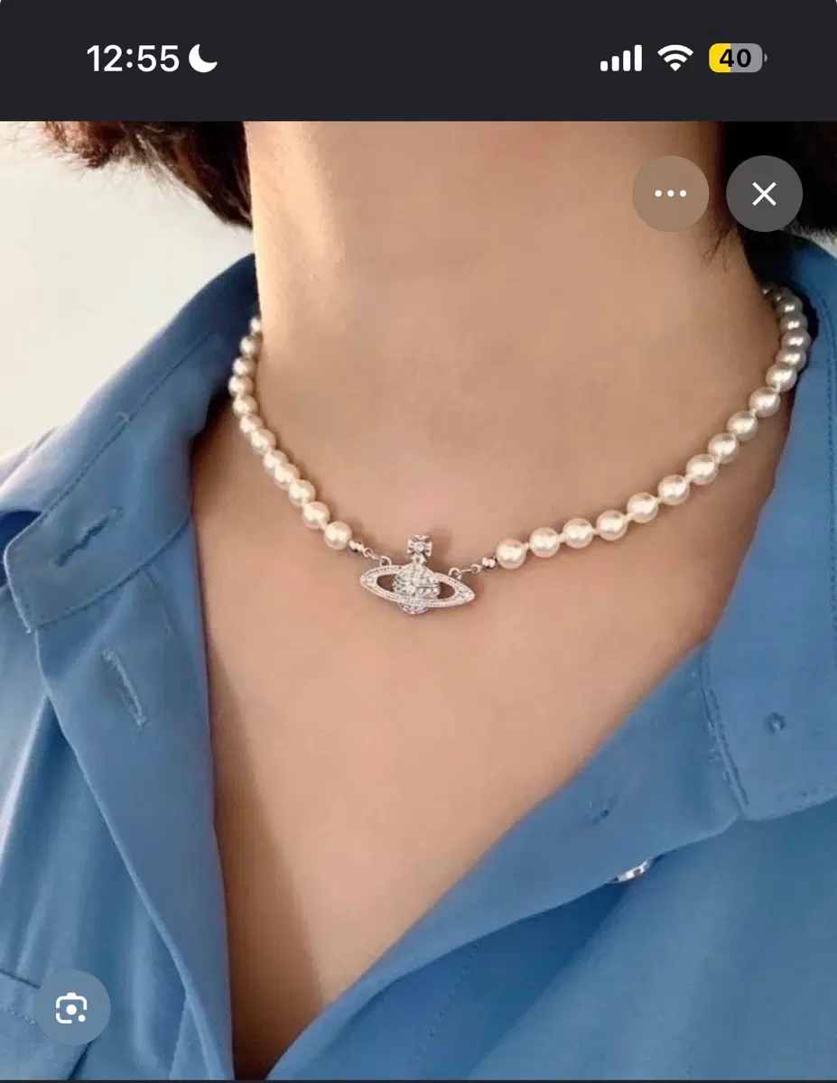 비비안웨스트우드 진주초커