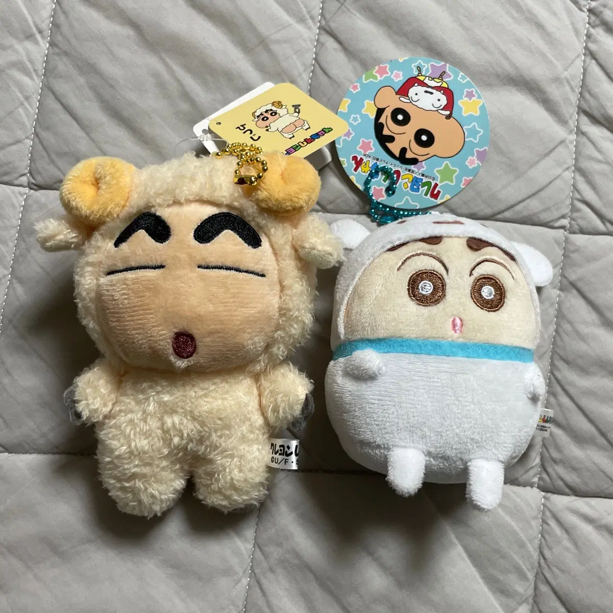 짱구 양 흰둥이 인형 키링 일괄