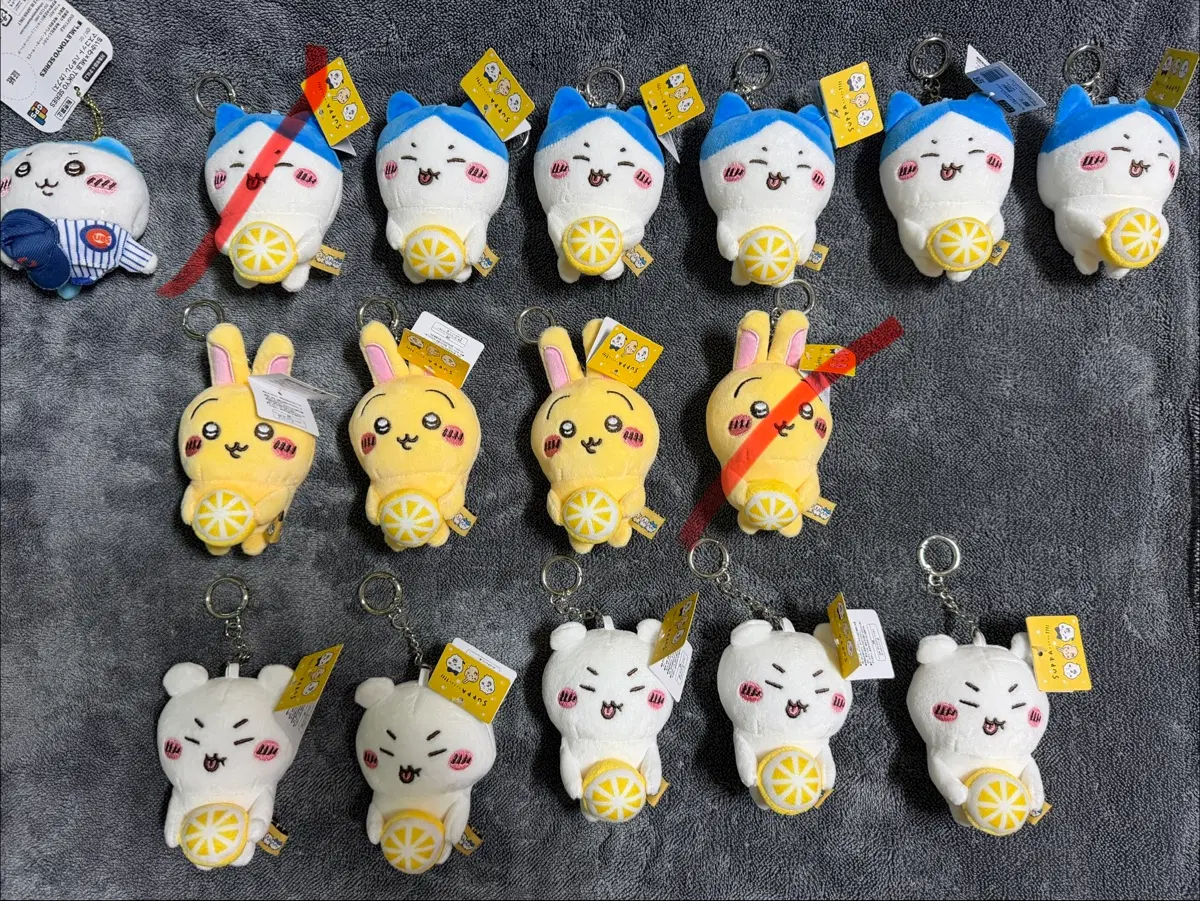 먼작귀 치이카와 레몬 키링