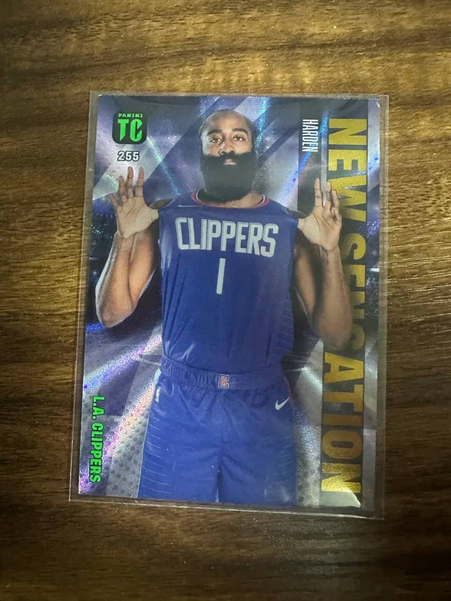 파니니 NBA 카드 제임스 하든 L.A. 클리퍼스 255