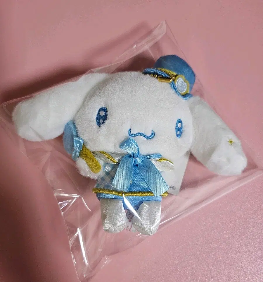 시나모롤 인형 블루 복장