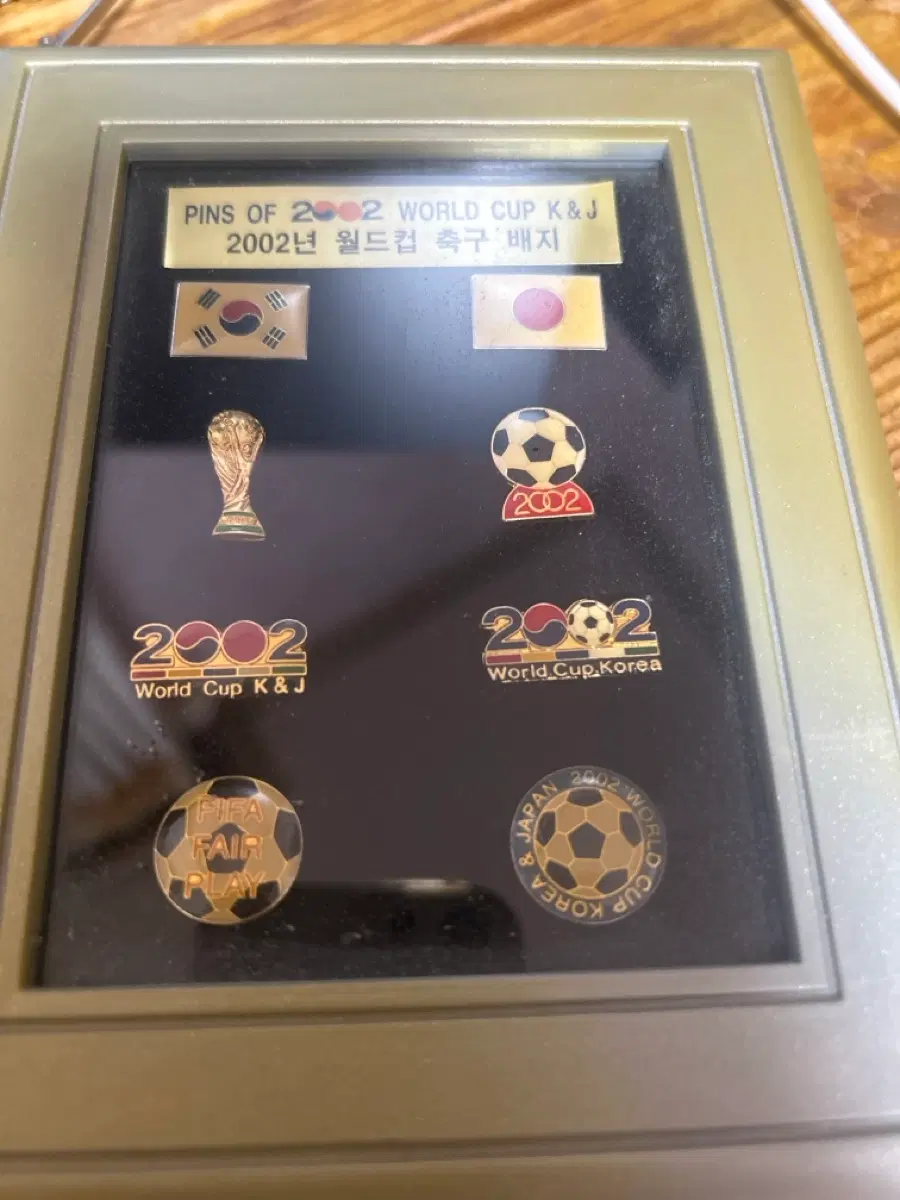 2002 월드컵 기념 핀 배지 세트
